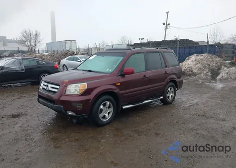 2007 Honda Pilot Ex-L z USA, uszkodzony, nr VIN 2HKYF18587H533170
